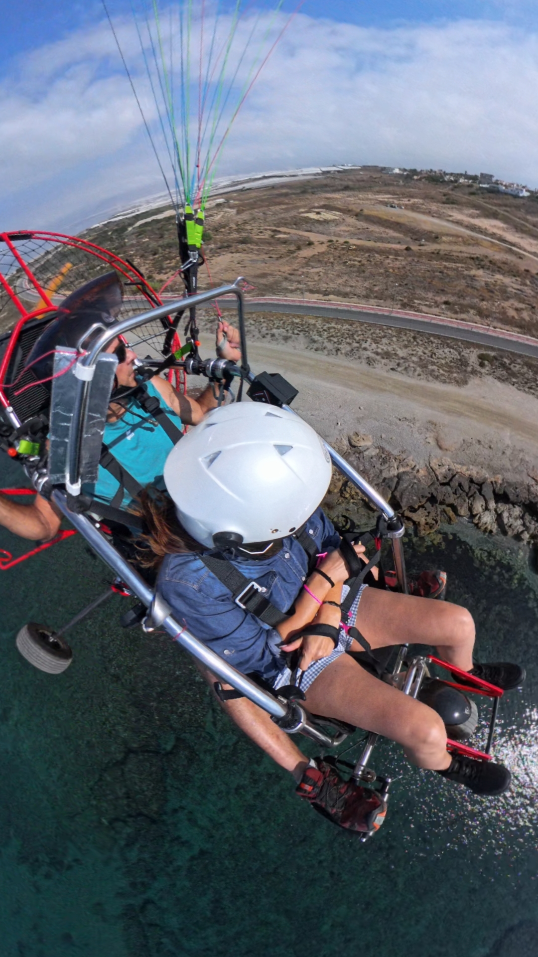 Vuelo en paramotor en Almería
